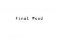 product or project name # 145074 for brandname wood products contest