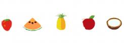 Buttons, icons # 574154 for Set of Icons of conventionalized Fruits contest