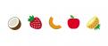 Schaltflächen und Icons  # 572903 für Iconset stilisierter Früchte Wettbewerb