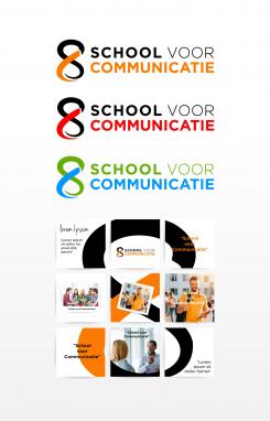 Huisstijl # 1278860 voor Logo  beeldmerk en social grid opzet School voor Communicatie wedstrijd