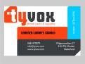 Huisstijl # 89119 voor Visitekaartje ontwerp voor TyvoX  wedstrijd