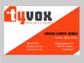 Huisstijl # 89120 voor Visitekaartje ontwerp voor TyvoX  wedstrijd