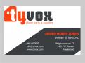 Huisstijl # 89122 voor Visitekaartje ontwerp voor TyvoX  wedstrijd
