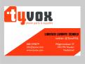 Huisstijl # 89123 voor Visitekaartje ontwerp voor TyvoX  wedstrijd