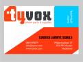 Huisstijl # 89125 voor Visitekaartje ontwerp voor TyvoX  wedstrijd