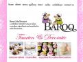 Website design # 153999 for website voor Baroq Cakeboutique contest