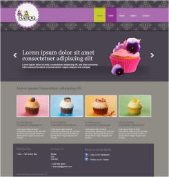 Website design # 155800 voor website voor Baroq Cakeboutique wedstrijd