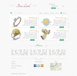 Website design # 133855 for needed new website for Rose Land contest