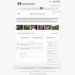 Website design # 114902 for Web Page Development for FOSTER CARE CENTRE FOR CHILDREN AND YOUTH BELGRADE contest