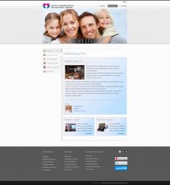 Website design # 115188 for Web Page Development for FOSTER CARE CENTRE FOR CHILDREN AND YOUTH BELGRADE contest