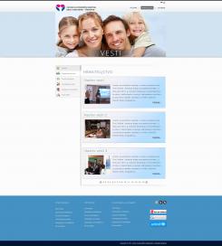 Website design # 115328 for Web Page Development for FOSTER CARE CENTRE FOR CHILDREN AND YOUTH BELGRADE contest
