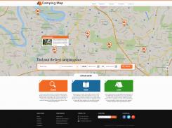 Webpage design # 468031 for Interactive camping map contest