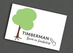 Visitekaartje # 1057710 voor Timberman Boom   Landschap wedstrijd