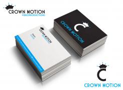 Visitekaartje # 439423 voor CrownMotion videoproductions wedstrijd