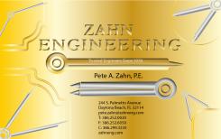 Business card # 583052 for Engineering firm looking for cool, professional business card design contest