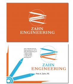 Illustration, drawing, fashion print # 581839 for Engineering firm looking for cool, professional business card design contest