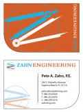 Business card # 583973 for Engineering firm looking for cool, professional business card design contest