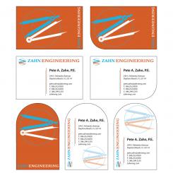 Illustration, drawing, fashion print # 584585 for Engineering firm looking for cool, professional business card design contest