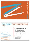 Business card # 582207 for Engineering firm looking for cool, professional business card design contest