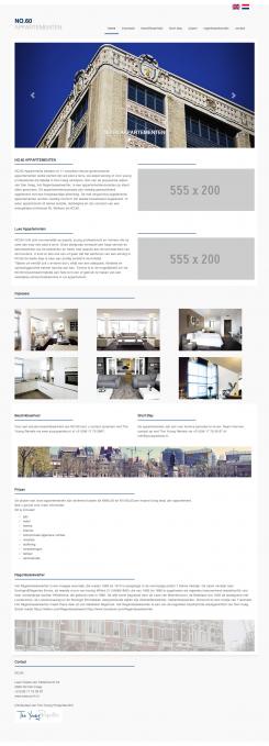 Webpagina design # 319304 voor Website appartementen Den Haag wedstrijd