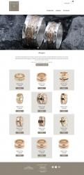 Webpagina design # 848257 voor Ontwerp nieuwe website voor luxe handgemaakte sieraden wedstrijd