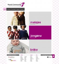 Webpagina design # 21422 voor Brand-Community wedstrijd