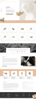 Webpagina design # 856991 voor Ontwerp nieuwe website voor luxe handgemaakte sieraden wedstrijd