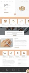Webpagina design # 856992 voor Ontwerp nieuwe website voor luxe handgemaakte sieraden wedstrijd