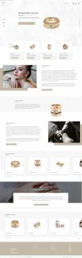 Webpagina design # 854990 voor Ontwerp nieuwe website voor luxe handgemaakte sieraden wedstrijd