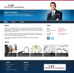 Webpagina design # 14551 voor Wiskie IT Consultancy wedstrijd