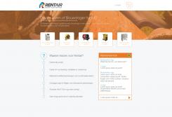 Webpage design # 325563 for New grafic design homepage www.rentair.be contest