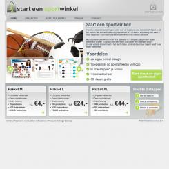 Webpagina design # 1733 voor Starteenwinkel.nl wedstrijd