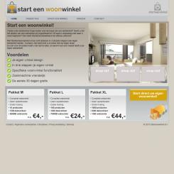 Webpagina design # 1679 voor Starteenwinkel.nl wedstrijd