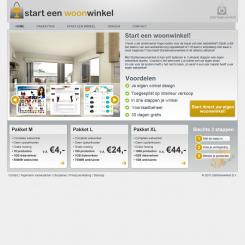 Webpagina design # 1731 voor Starteenwinkel.nl wedstrijd