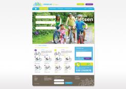 Webpagina design # 333394 voor Coolste en meest pakkende homepage voor een fiets vergelijksite wedstrijd