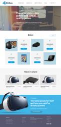 Webpage design # 726162 for Webdesign for online shop contest