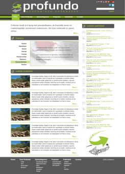 Webpagina design # 105222 voor Redesign website economisch onderzoeksbureau wedstrijd