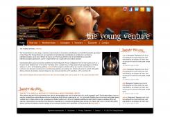 Webpagina design # 7039 voor Nieuwe website The Young Venture wedstrijd