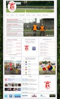 Webpagina design # 98506 voor Voetbalsite wedstrijd