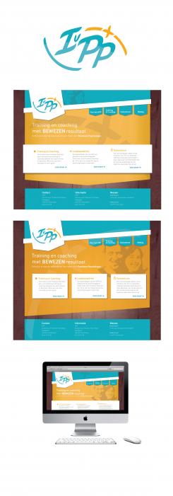 Webpage design # 80761 for Logo and Homepage modern training en coaching company contest