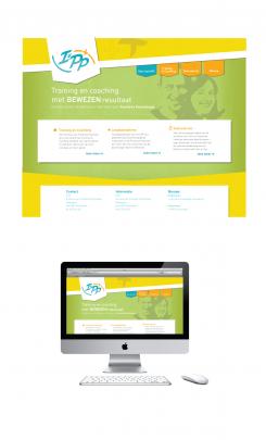 Webpage design # 80762 for Logo and Homepage modern training en coaching company contest
