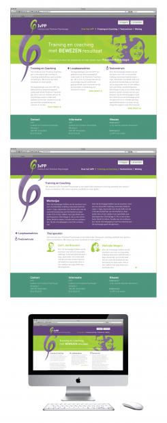 Webpage design # 79233 for Logo and Homepage modern training en coaching company contest