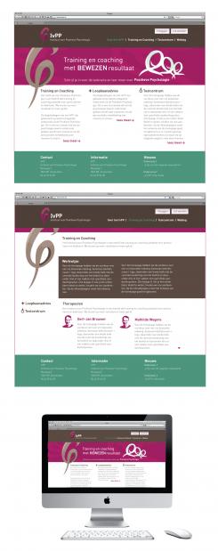 Webpage design # 79235 for Logo and Homepage modern training en coaching company contest