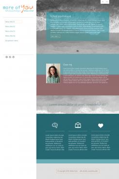 Webpage design # 883623 for Website for a school psychologist in The Hague contest