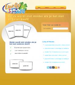 Webpage design # 81611 for Lucky 4 All contest