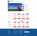 Webpagina design # 335347 voor Coolste en meest pakkende homepage voor een fiets vergelijksite wedstrijd