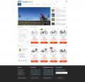 Webpagina design # 335348 voor Coolste en meest pakkende homepage voor een fiets vergelijksite wedstrijd