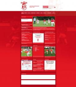 Webpagina design # 98628 voor Voetbalsite wedstrijd