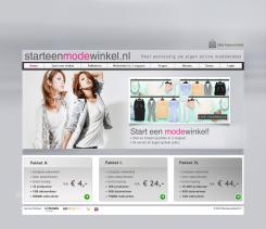 Webpagina design # 1668 voor Starteenwinkel.nl wedstrijd
