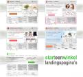 Webpagina design # 1737 voor Starteenwinkel.nl wedstrijd
